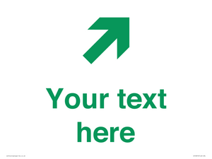 Custom Safe Condition inverse: Green Up right arrow